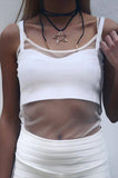 Tulle Top, Tops,  Cocktail Black
