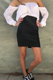 Top with cold shoulder, Tops,  Cocktail Black