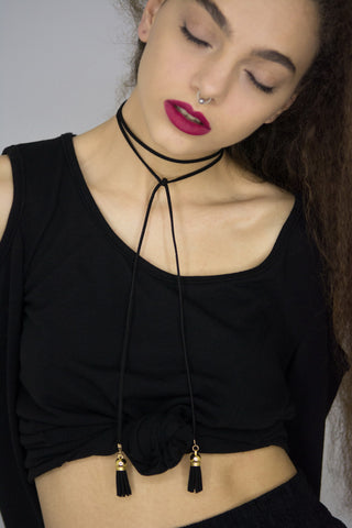 Longcord tufts, Chocker,  Cocktail Black