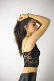 Lace Bralette, Bodysuits & Bralettes,  Cocktail Black