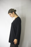 Loose Knit Sweater in Carbon Black, sweaters,  Cocktail Black